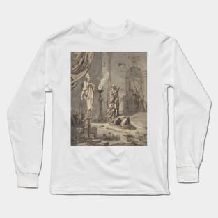 Witch of Endor by Ary Scheffer Long Sleeve T-Shirt